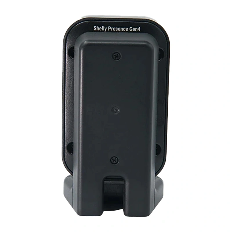 Senzor de prezență Shelly Presence Gen4 cu radar mmWave, până la 6 persoane și 10 zone, WiFi, Zigbee, Matter și Bluetooth, USB-C, negru